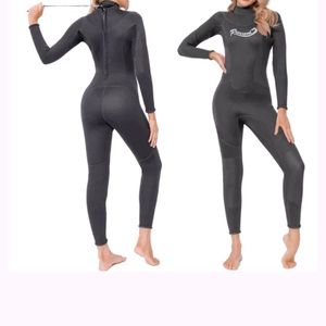 New  (with tags) Ravani Women's Black Neoprene Full Body Wetsuit